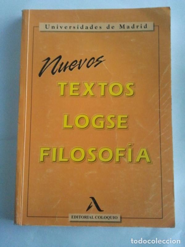 Libros de segunda mano: Nuevos textos logse filosof&iacute;a - Foto 1