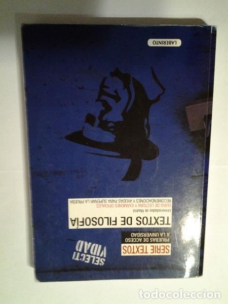 Second hand books: Textos de filosofia . Guias de lectura y examenes oficiales - Jose Antonio Baigorri Go&ntilde;i y otros