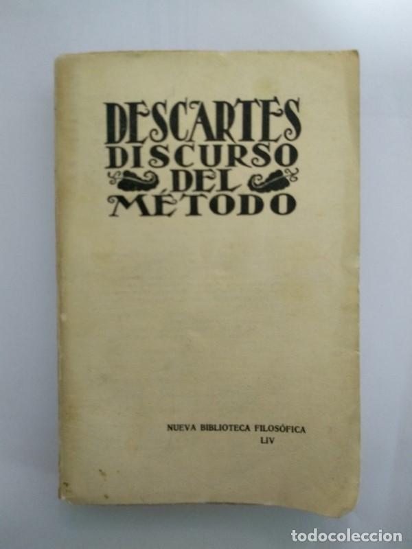 Libros de segunda mano: Discurso del m&eacute;todo. - Descartes - Foto 1