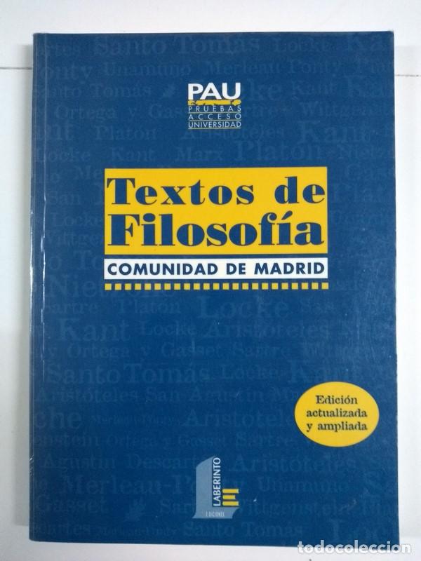 Libros de segunda mano: Textos de Filosof&iacute;a - AA. VV - Foto 1