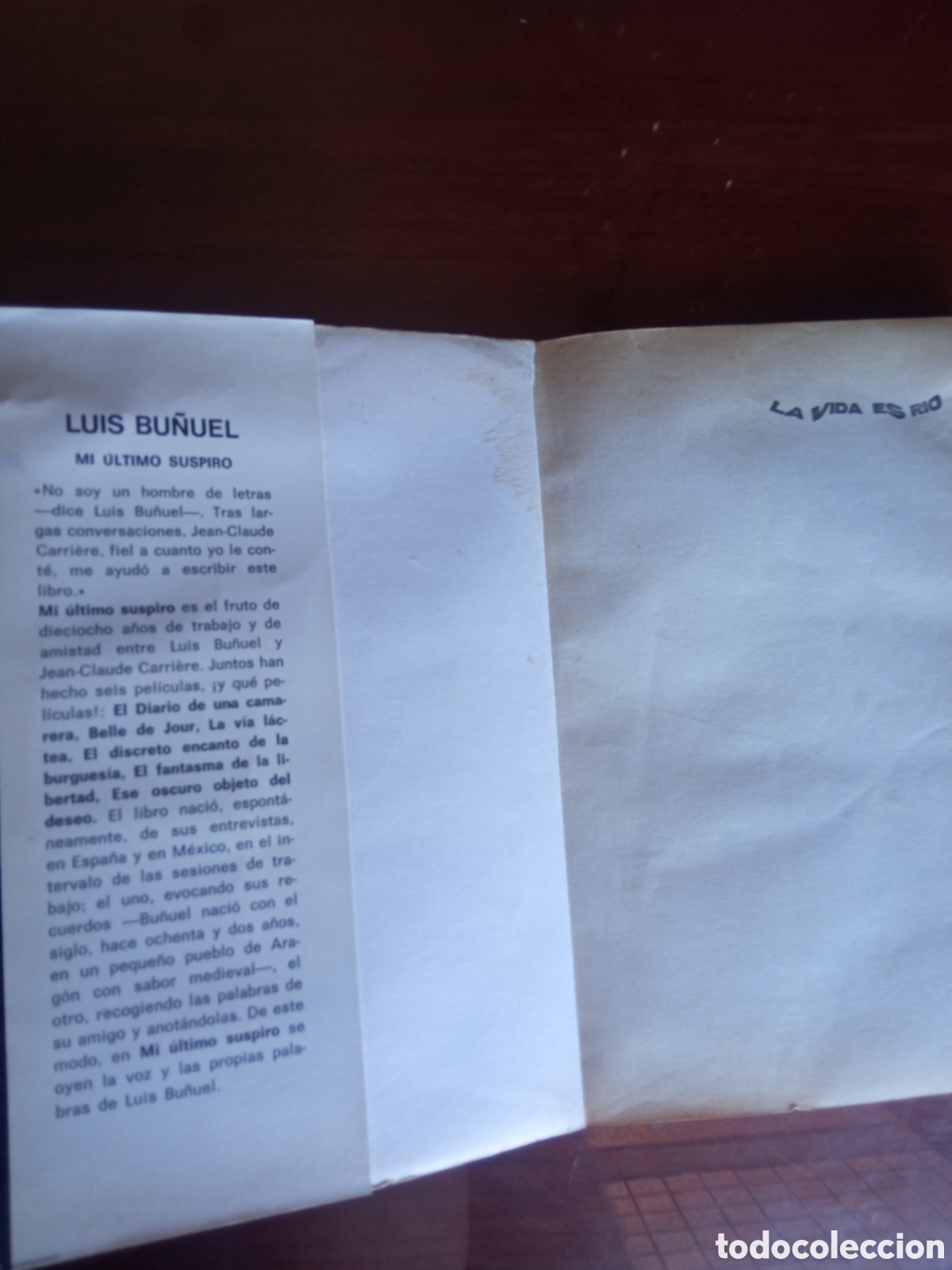 Libros de segunda mano: Luis Bu&ntilde;uel, Mi &Uacute;ltimo Suspiro. Ed.PyJ. 1982 - Foto 3