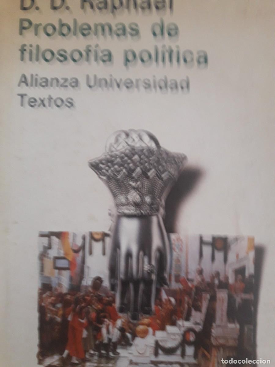 Gebrauchte B&uuml;cher: problemas de filosof&iacute;a pol&iacute;tica D D Raphael