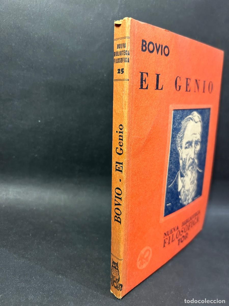 Libros de segunda mano: BOVIO - EL GENIO - 1943 - Foto 2