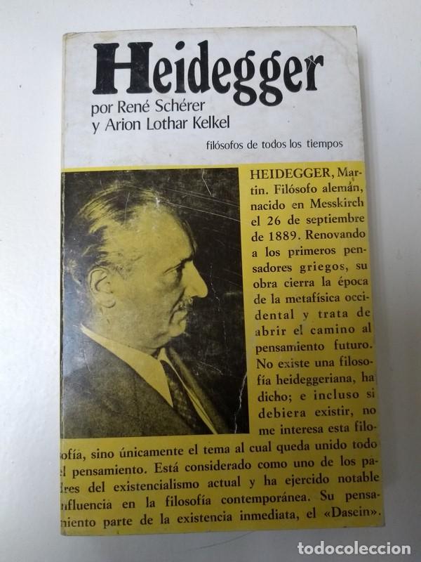 Libros de segunda mano: Heidegger - Rene Scherer y Arion Lothar Kelkel - Foto 1