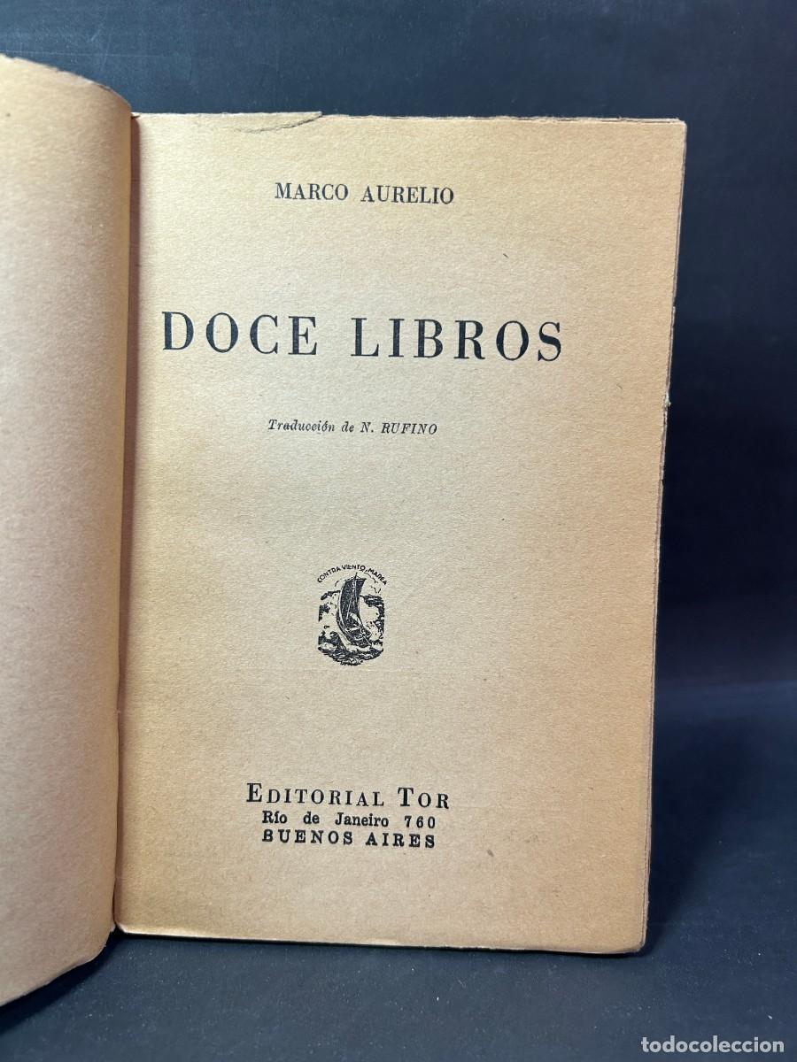 Libros de segunda mano: MARCO AURELIO - LOS DOCE LIBROS - Foto 3