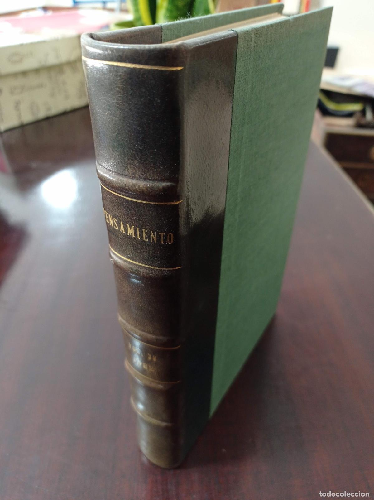 Libros de segunda mano: 1982 - Pensamiento. Revista trimestral de investigaci&oacute;n e informaci&oacute;n filos&oacute;fica. Volumen 38