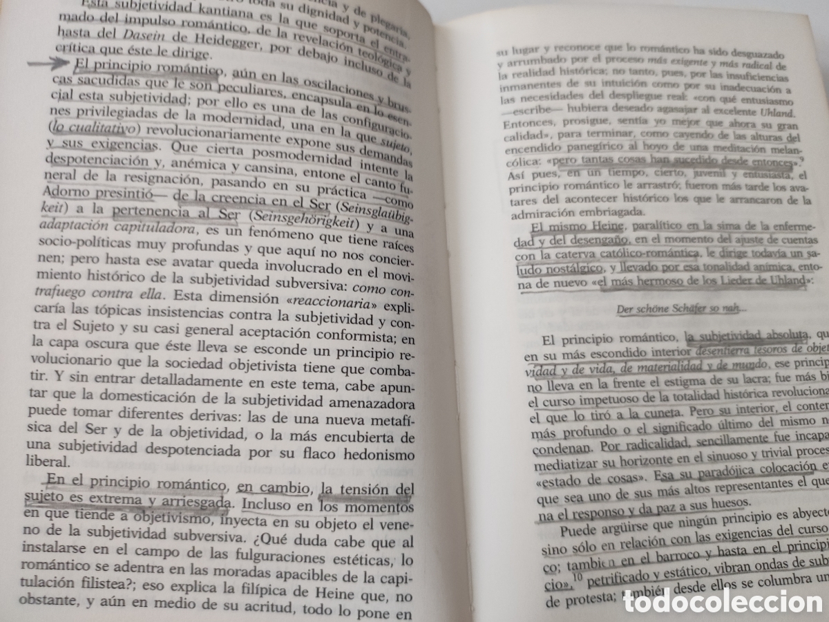 Libros de segunda mano: EL PRINCIPIO ROMANTICO - M Ballestero - Foto 4