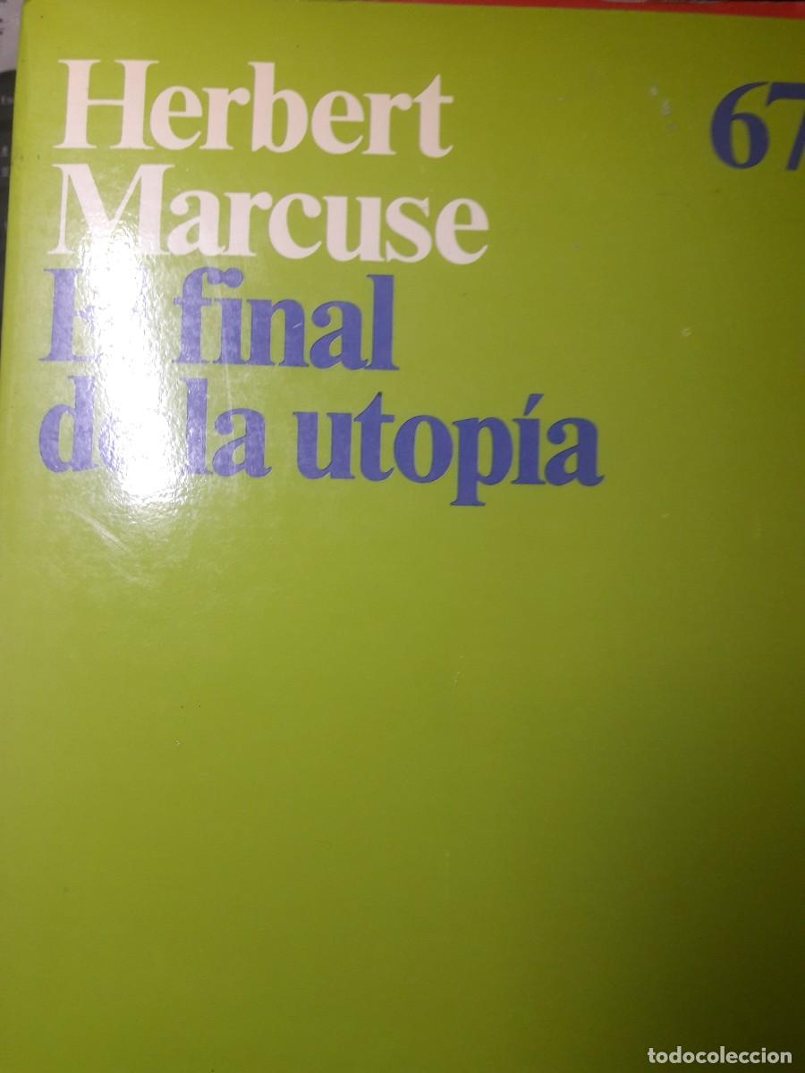 Libros de segunda mano: el fin de la utop&iacute;a Herbert Marcuse - Foto 1
