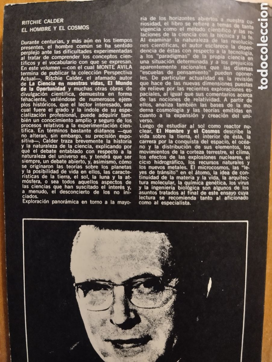 Libros de segunda mano: El hombre y el Cosmos, Ritchie Calder - Foto 4