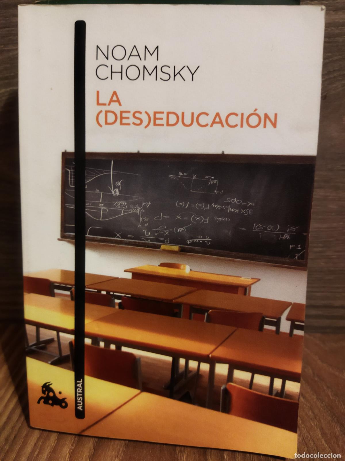 Libros de segunda mano: La deseducacion Noam Chomsky - Foto 1