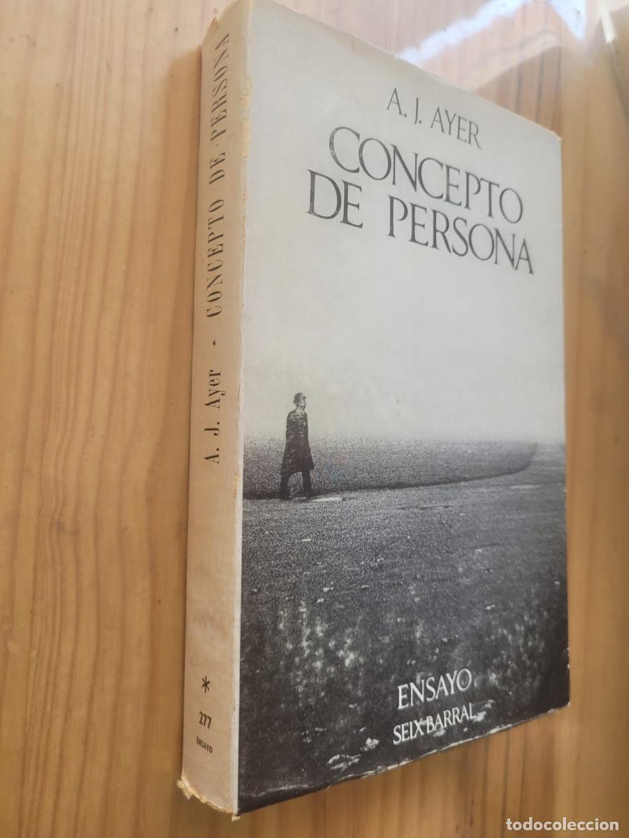 Libros de segunda mano: CONCEPTO DE PERSONA - A. J. AYER - Foto 1