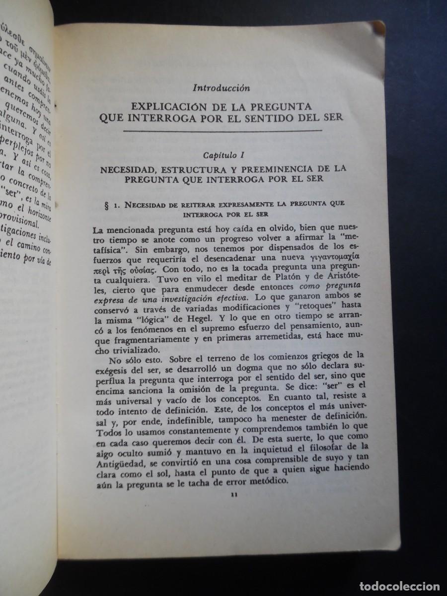 Libros de segunda mano: El ser y el tiempo, de Martin Heidegger - Foto 4