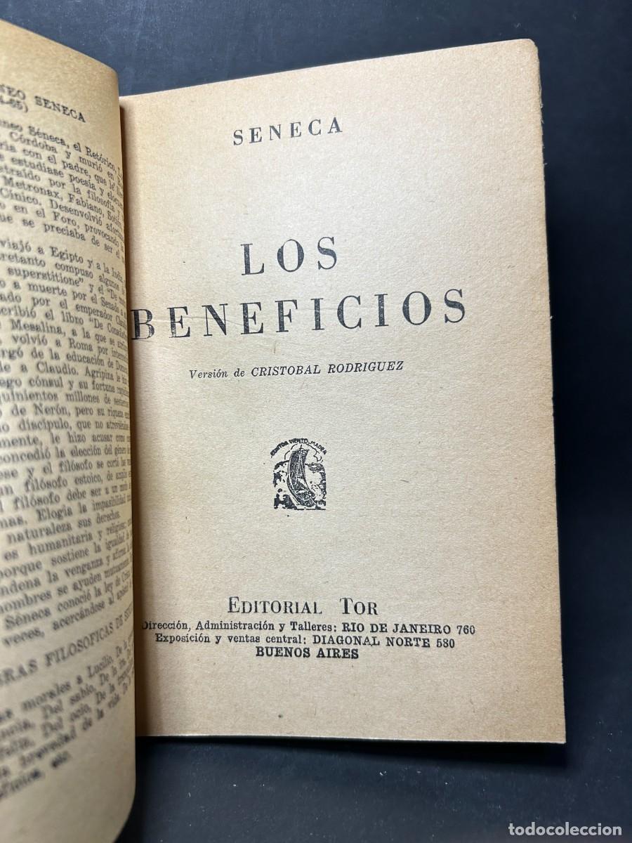 Libros de segunda mano: SENECA - LOS BENEFICIOS - Foto 3