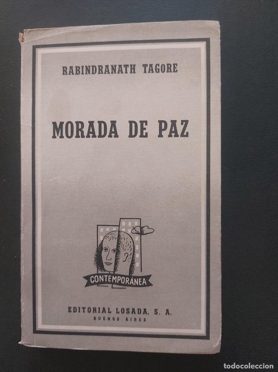 Libros de segunda mano: Morada de paz - Rabindranath Tagore - 1958 - Foto 1
