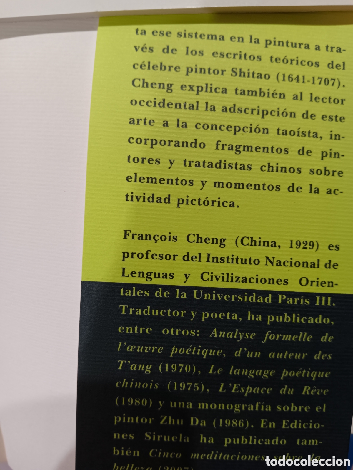 Libros de segunda mano: Francois Cheng. Vac&iacute;o y plenitud - Foto 3