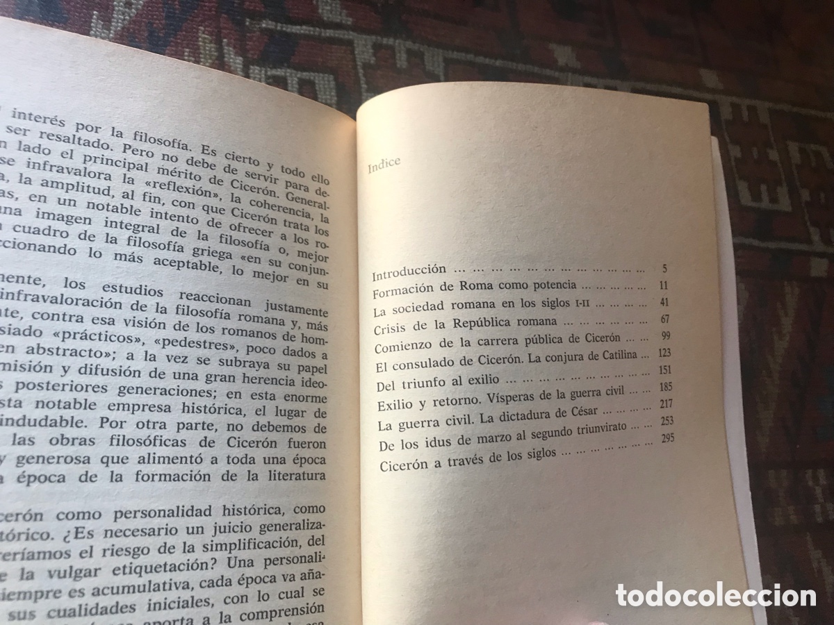 Libros de segunda mano: Cicer&oacute;n y su tiempo. S. L. Utchenko - Foto 4