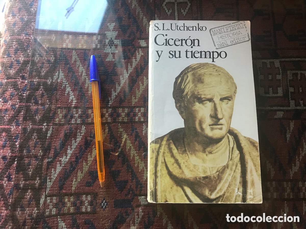 Libros de segunda mano: Cicer&oacute;n y su tiempo. S. L. Utchenko - Foto 1