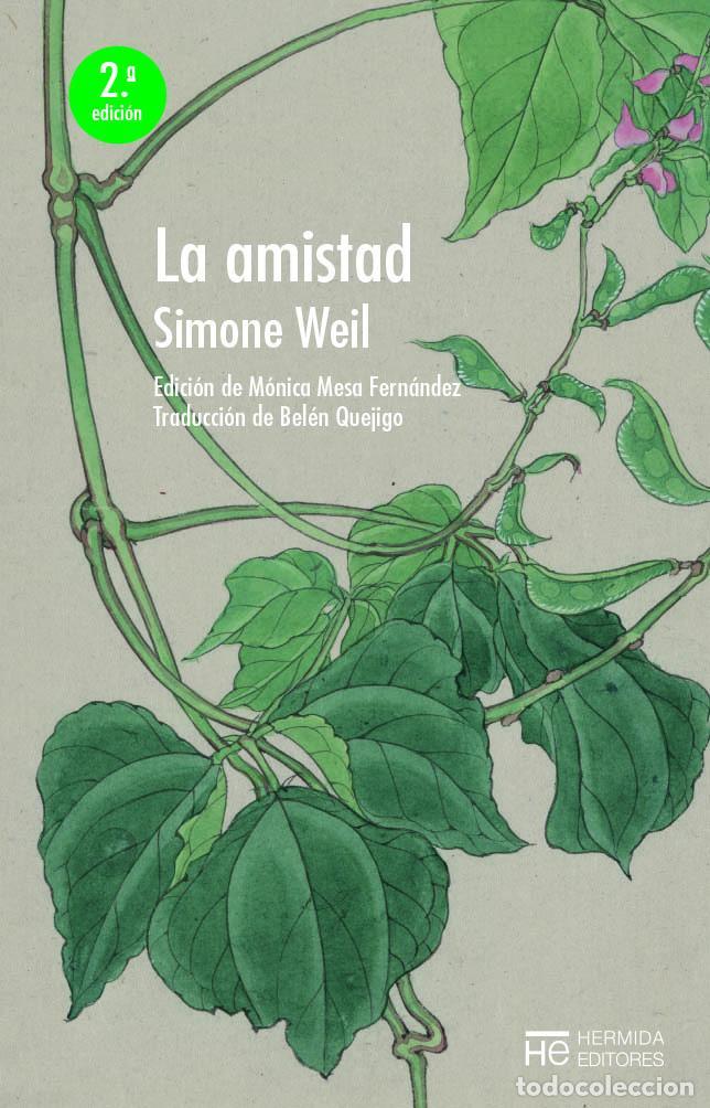 Libros de segunda mano: La amistad (2&ordf;ED). - Weil, Simone. - Foto 1