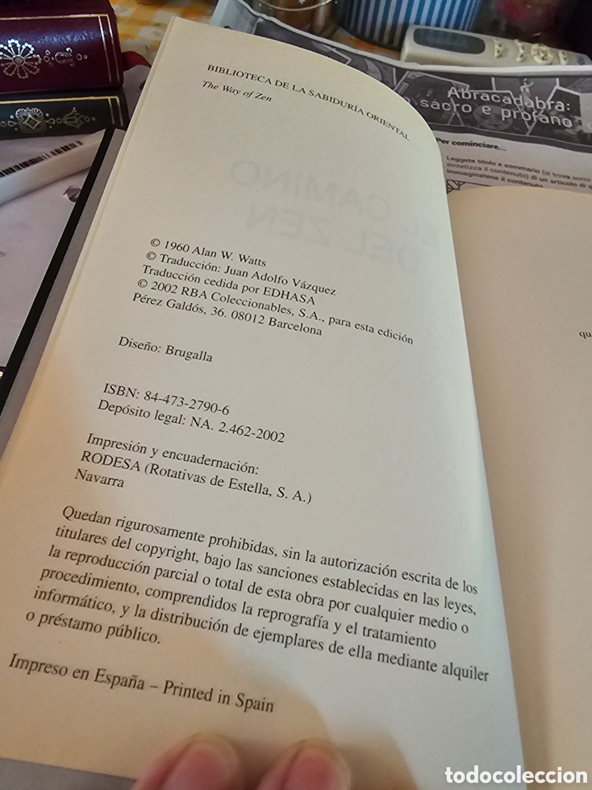 Libros de segunda mano: Alan W. WATTS, El camino del zen - Foto 3