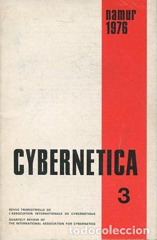 Libros de segunda mano: CYBERNETICA VOLUME XIX N&ordm; 3. - VV.AA.