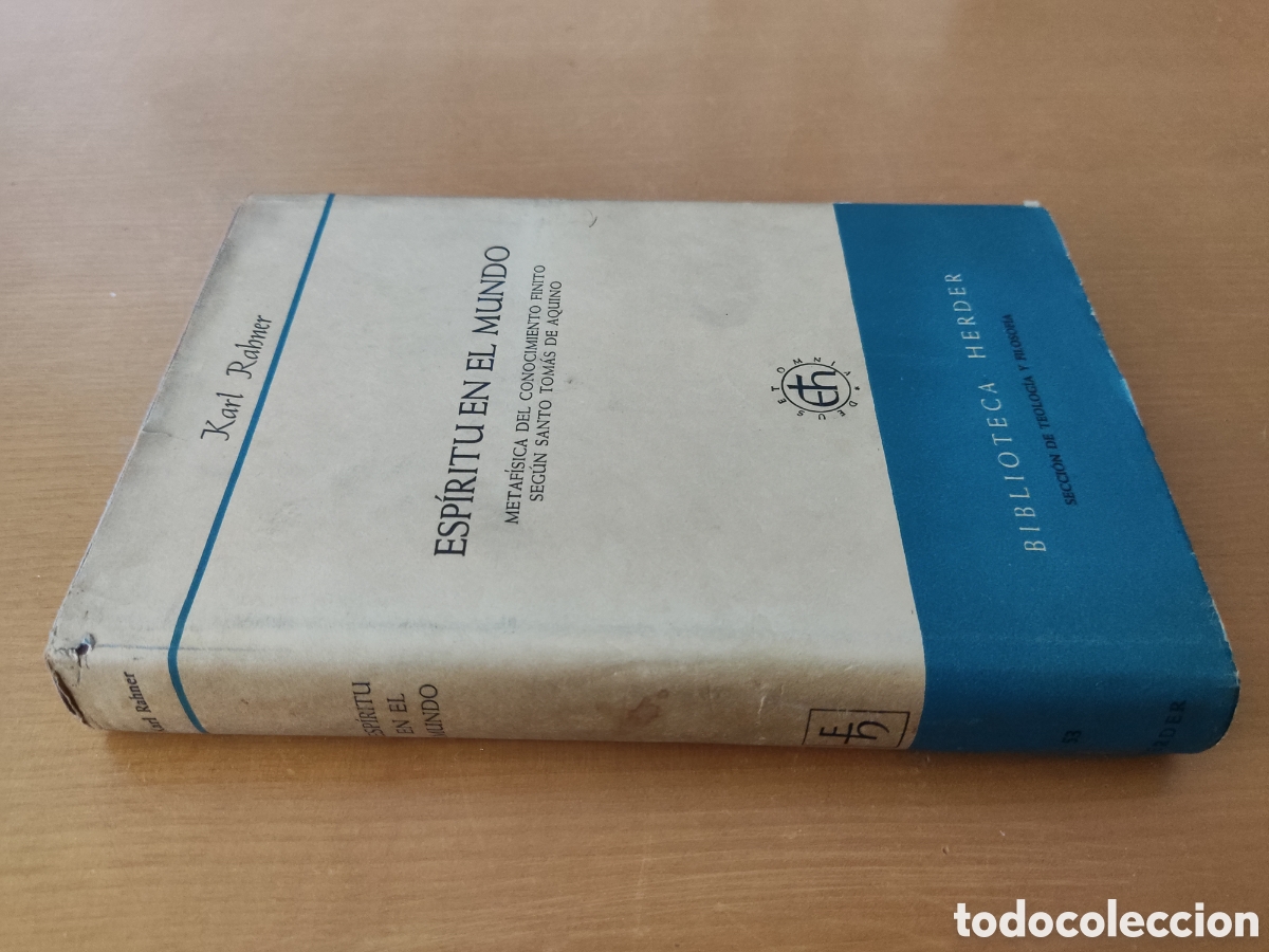 Libros de segunda mano: Esp&iacute;ritu en el Mundo. Karl Rahner - Foto 2