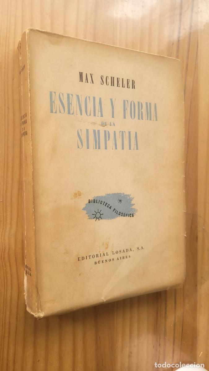 Libros de segunda mano: ESENCIA Y FORMA DE LA SIMPAT&Iacute;A - MAX SCHELER - Foto 1