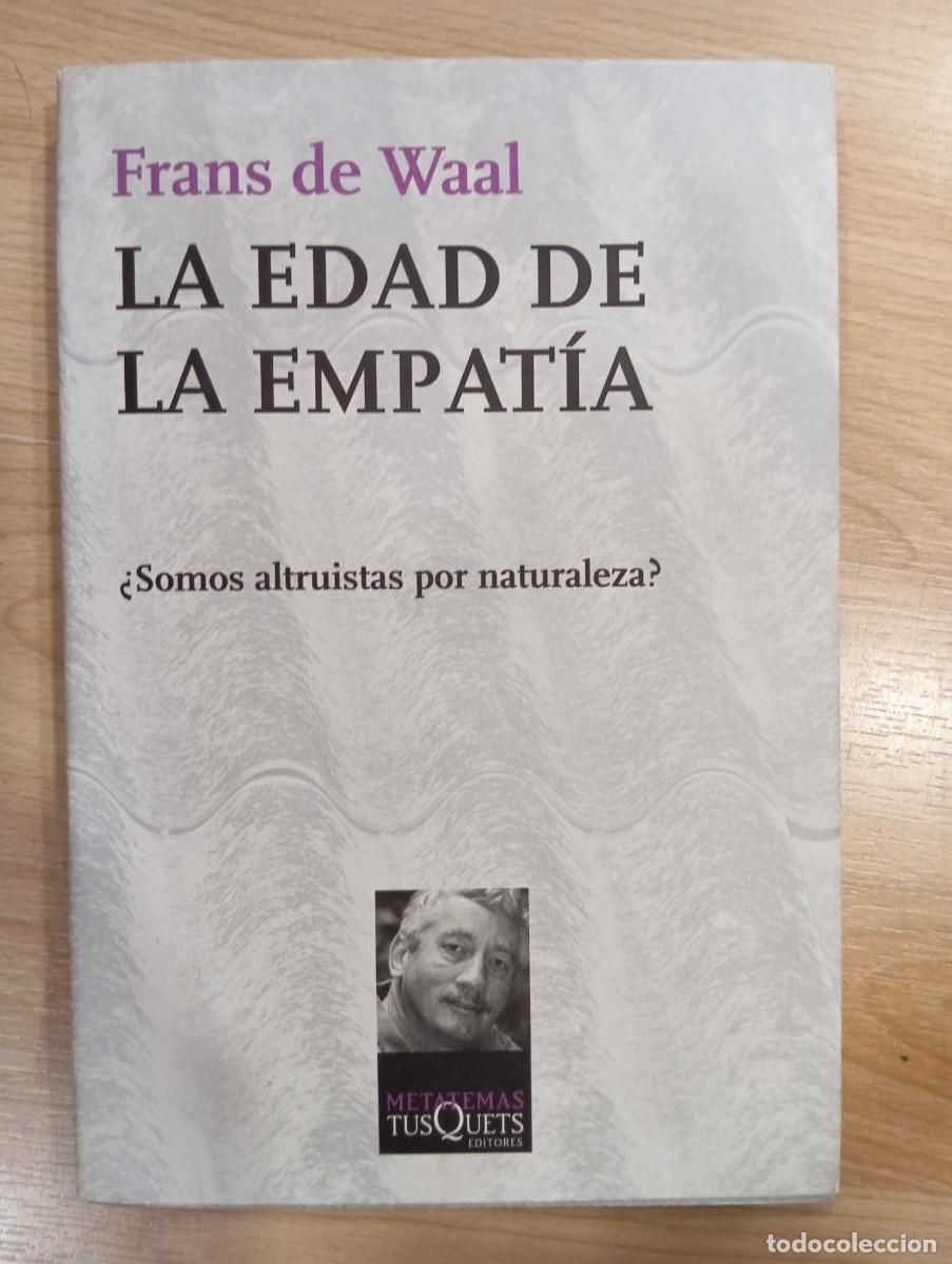 Libros de segunda mano: La edad de la empat&iacute;a. Frans de Waal - Foto 1