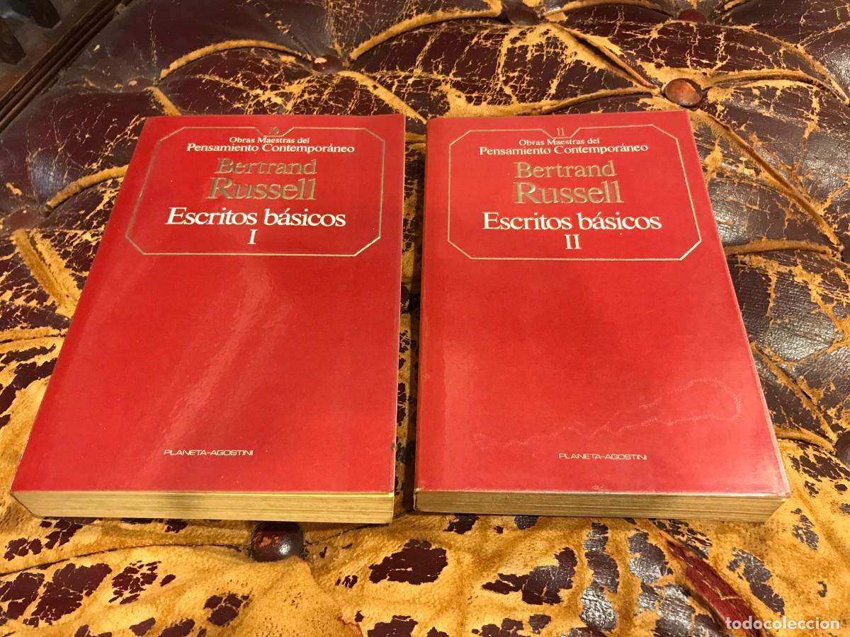 Libros de segunda mano: BERTRAND RUSSELL. ESCRITOS B&Aacute;SICOS (2 TOMOS) 1985 - Foto 1