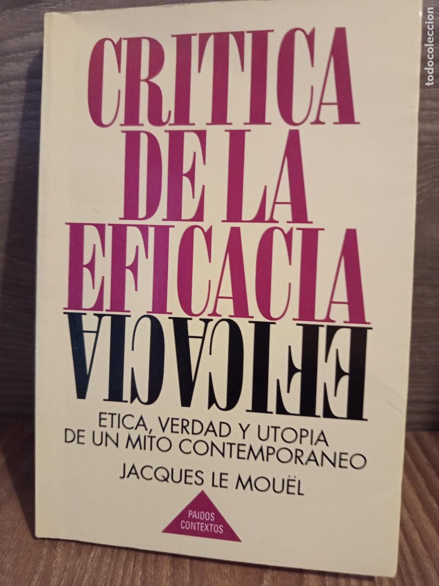 Second hand books: Critica de la eficacia