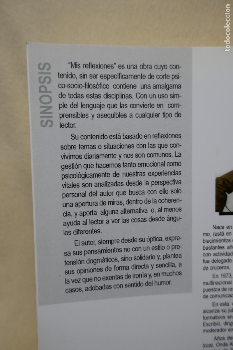 Libros de segunda mano: Mis reflexiones - Dom&iacute;nguez Caro, Francisco / CON DEDICATORIA - Foto 12