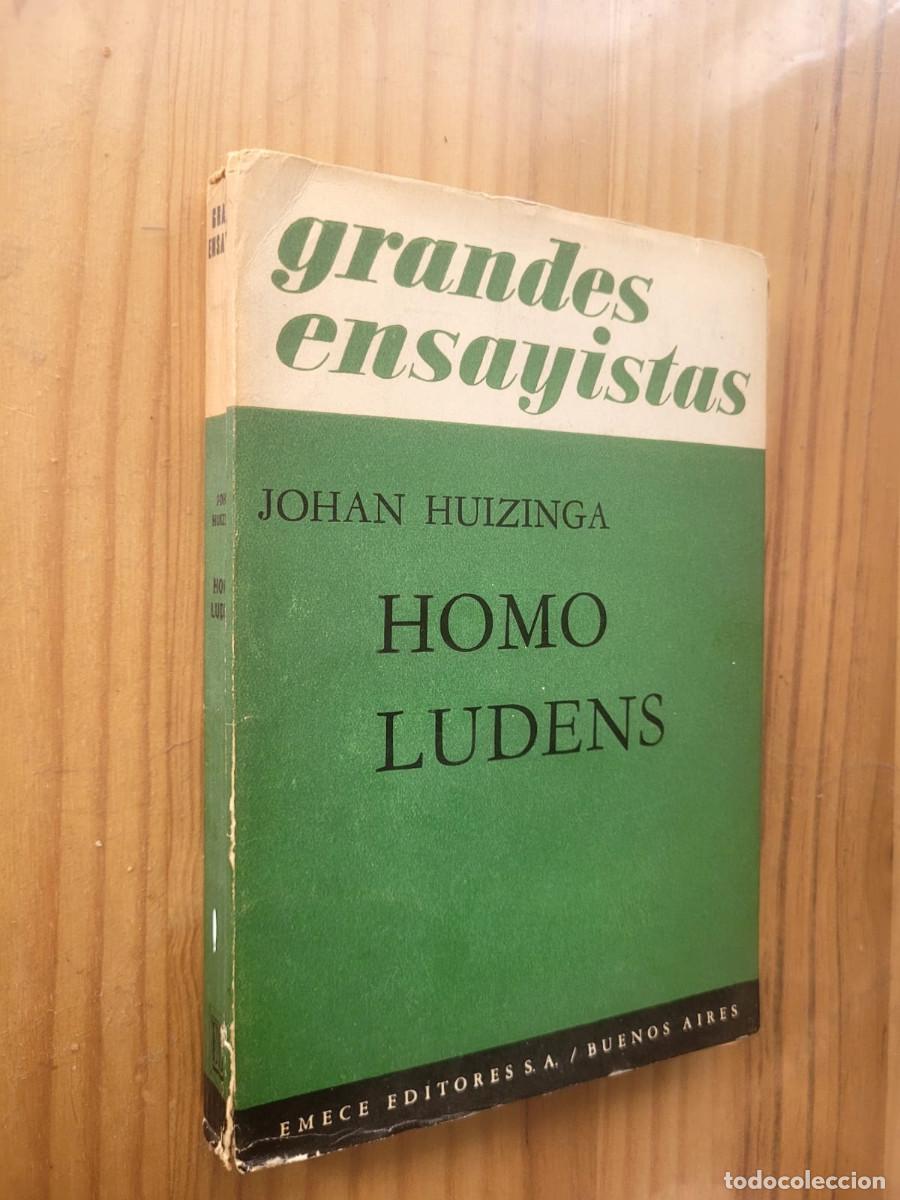 Libros de segunda mano: HOMO LUDENS - JOHAN HUIZINGA (EMEC&Eacute; 1957) - Foto 1