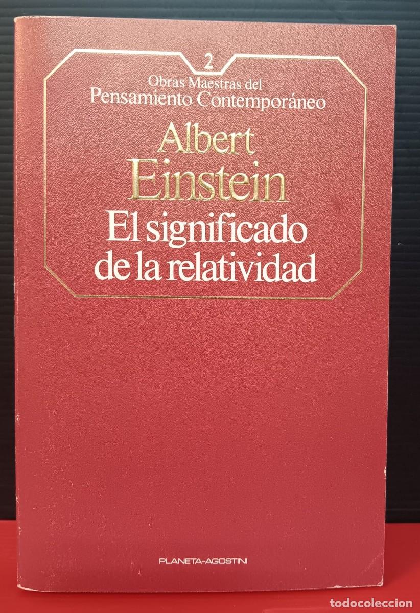 Libros de segunda mano: libro el significado de la relatividad ALBERT EINSTEIN - Foto 1