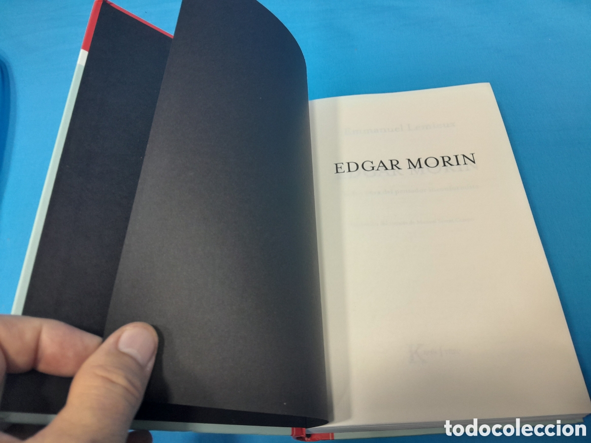 Libros de segunda mano: EDGAR MORIN - EMMANUEL LEMIEUX - Foto 2