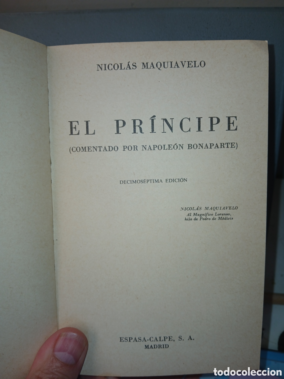 Libros de segunda mano: El Pr&iacute;ncipe de Maquiavelo - Foto 4