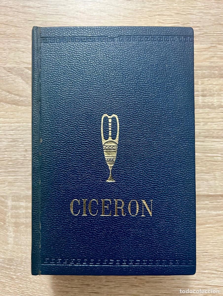 Libros de segunda mano: Obras de Cicer&oacute;n (1967). - Foto 1