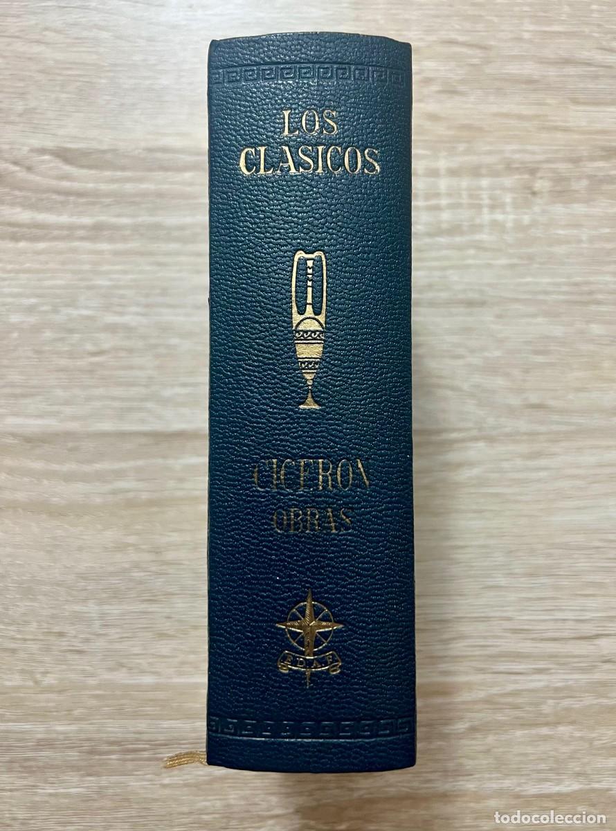 Libros de segunda mano: Obras de Cicer&oacute;n (1967). - Foto 2