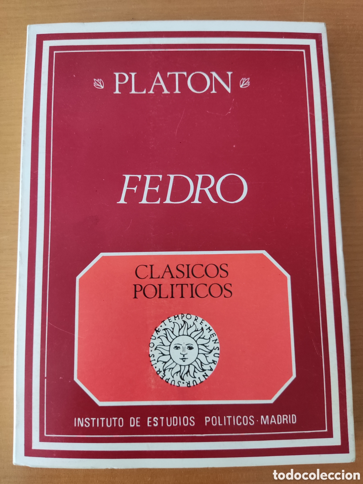 Libros de segunda mano: Fedro. Plat&oacute;n. Edici&oacute;n biling&uuml;e - Foto 1