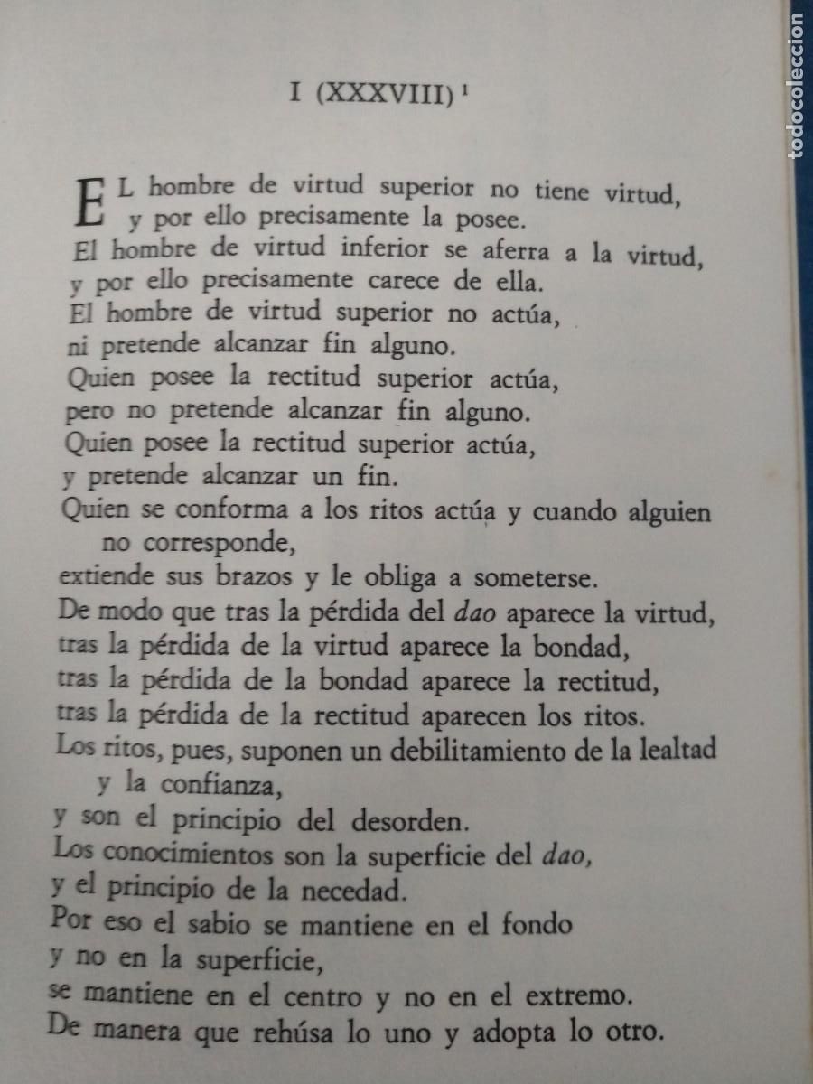 Libros de segunda mano: EL LIBRO DEL TAO - LAO ZI @ - Foto 4