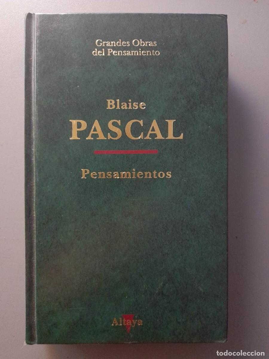 Libros de segunda mano: Pensamientos - Blaise Pascal - Altaya - Foto 1