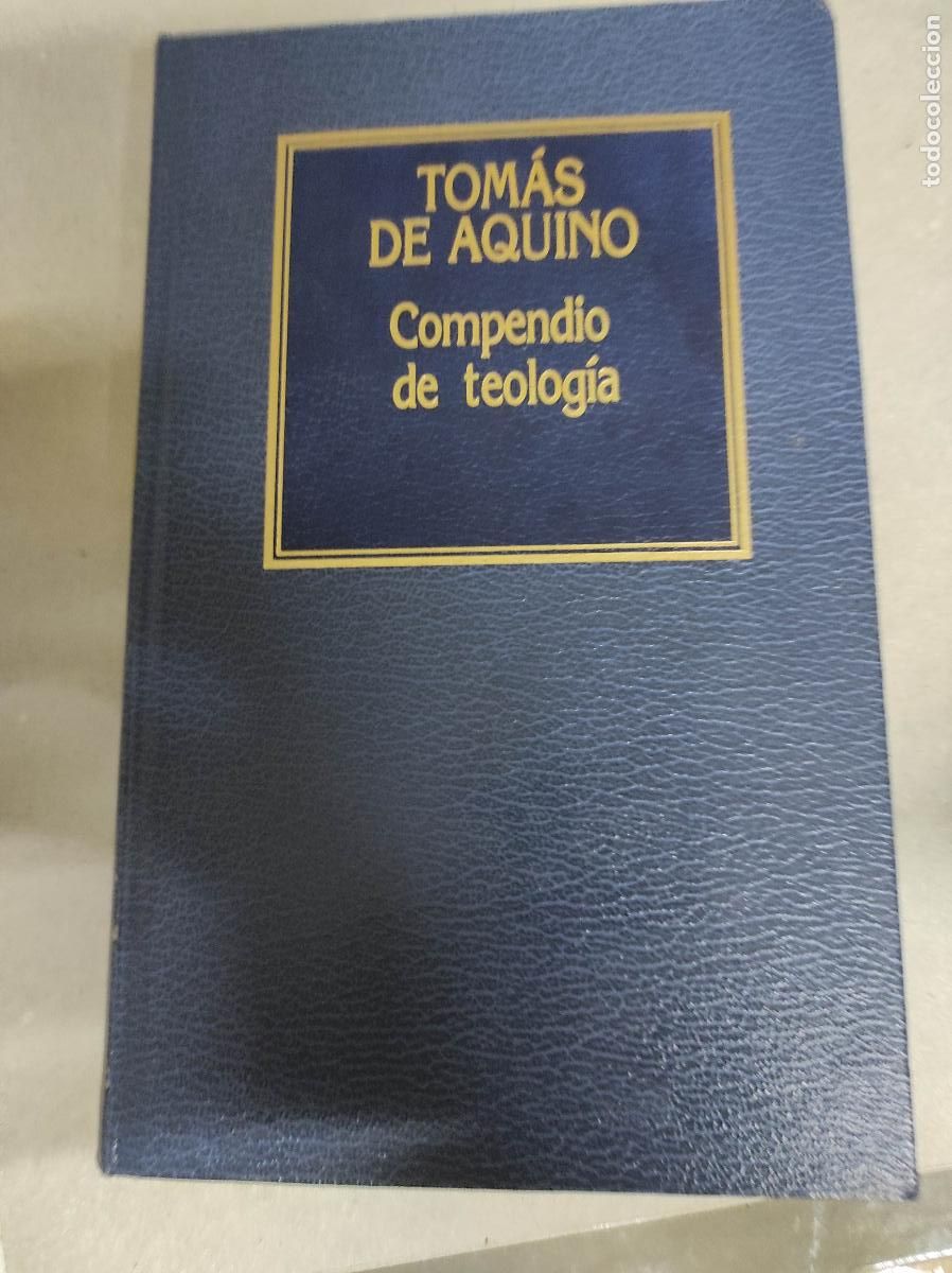 Libros de segunda mano: TOM&Aacute;S DE AQUINO Compendio de teolog&iacute;a