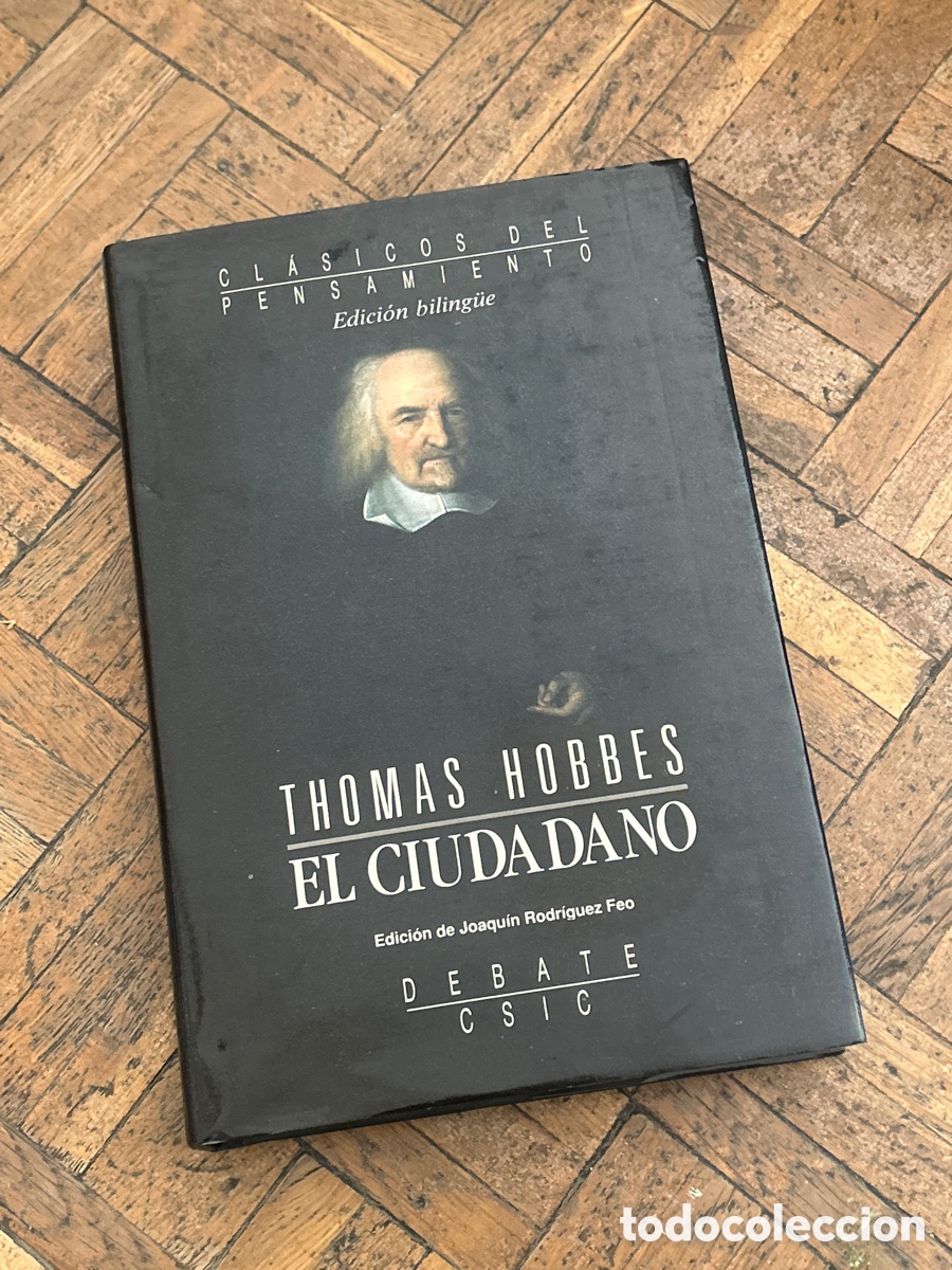 Libros de segunda mano: El ciudadano - Thomas Hobbes - Debate (1993) - Foto 1