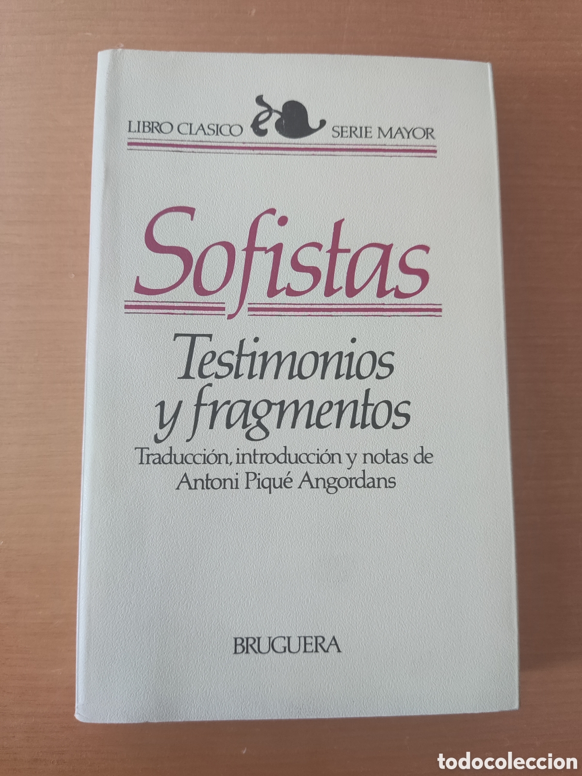 Libros de segunda mano: Sofistas. Testimonios y fragmentos. - Foto 1