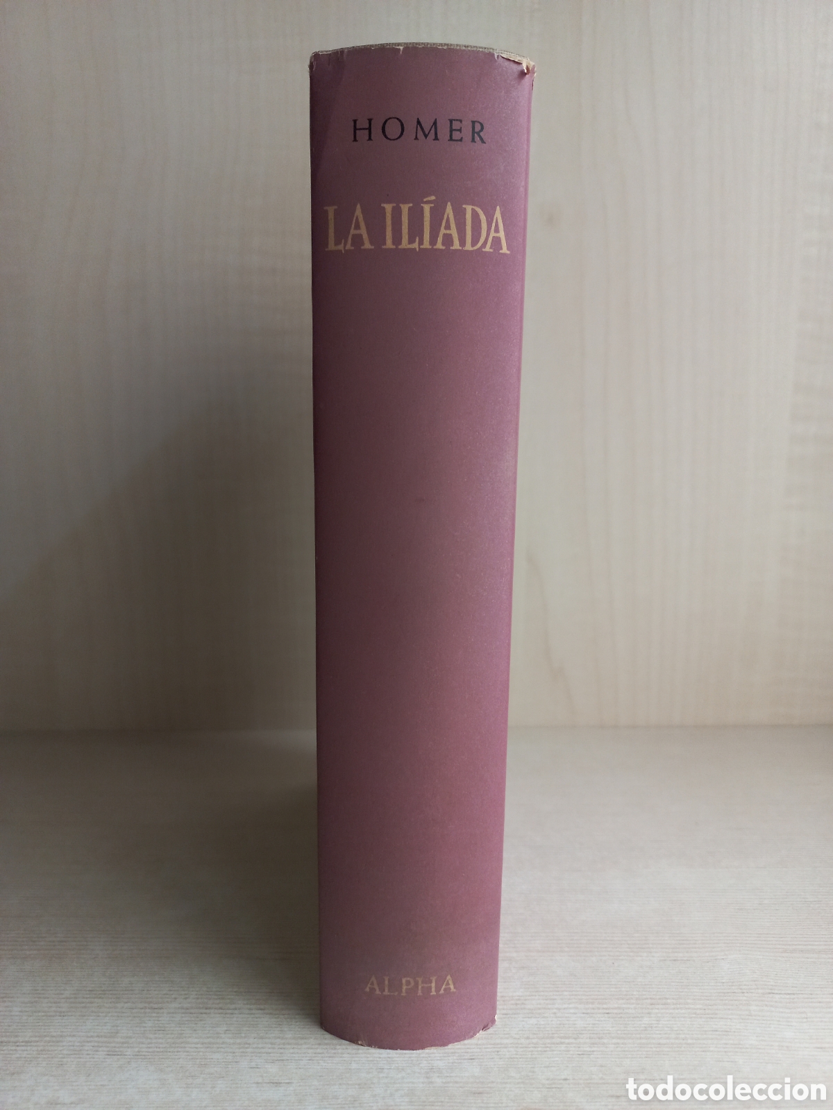 Libros de segunda mano: La Iliada. Homer. Editorial Alpha, 1978. Catal&aacute;n. - Foto 2