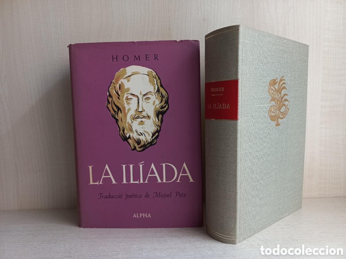 Libros de segunda mano: La Iliada. Homer. Editorial Alpha, 1978. Catal&aacute;n. - Foto 4