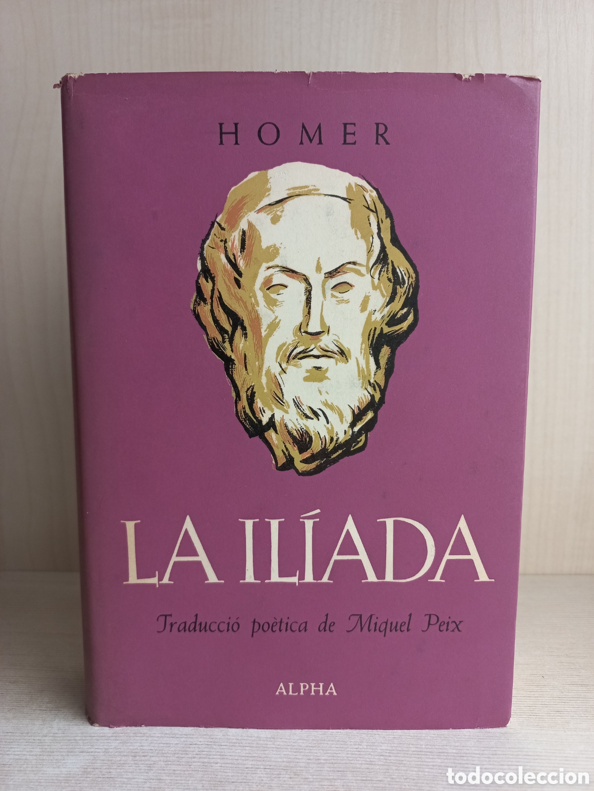 Libros de segunda mano: La Iliada. Homer. Editorial Alpha, 1978. Catal&aacute;n. - Foto 1