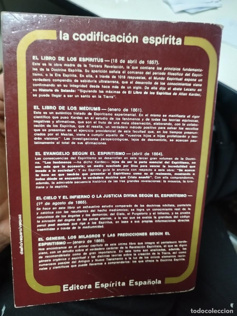 Libros de segunda mano: ALLAN KARDEC - EL LIBRO DE LOS ESPIRITUS. Editora espirita espa&ntilde;ola. - Foto 4