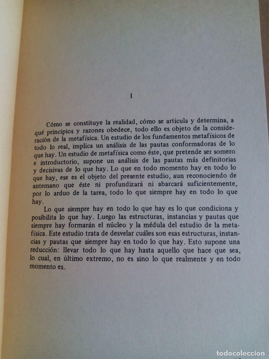 Libros de segunda mano: ELEMENTOS DE METAF&Iacute;SICA TRADICIONAL / JOS&Eacute; ANTONIO ANT&Oacute;N - Foto 5