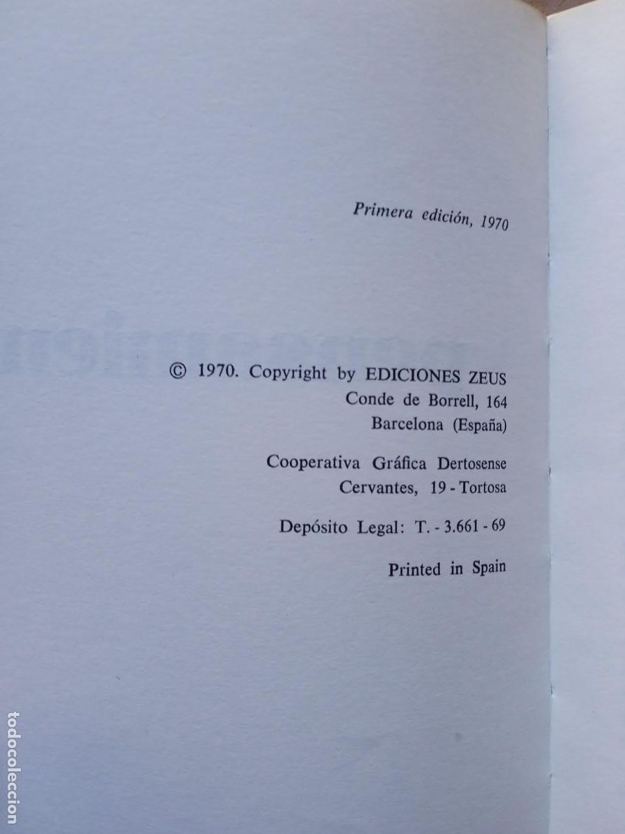 Libros de segunda mano: Pensamientos, Blas Pascal. Ediciones Zeus 1970 - Foto 3