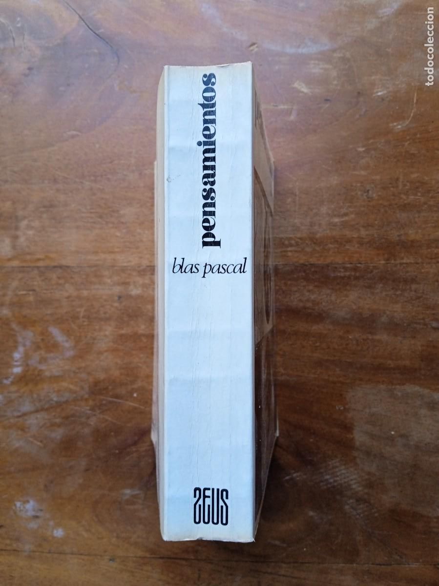 Libros de segunda mano: Pensamientos, Blas Pascal. Ediciones Zeus 1970 - Foto 8