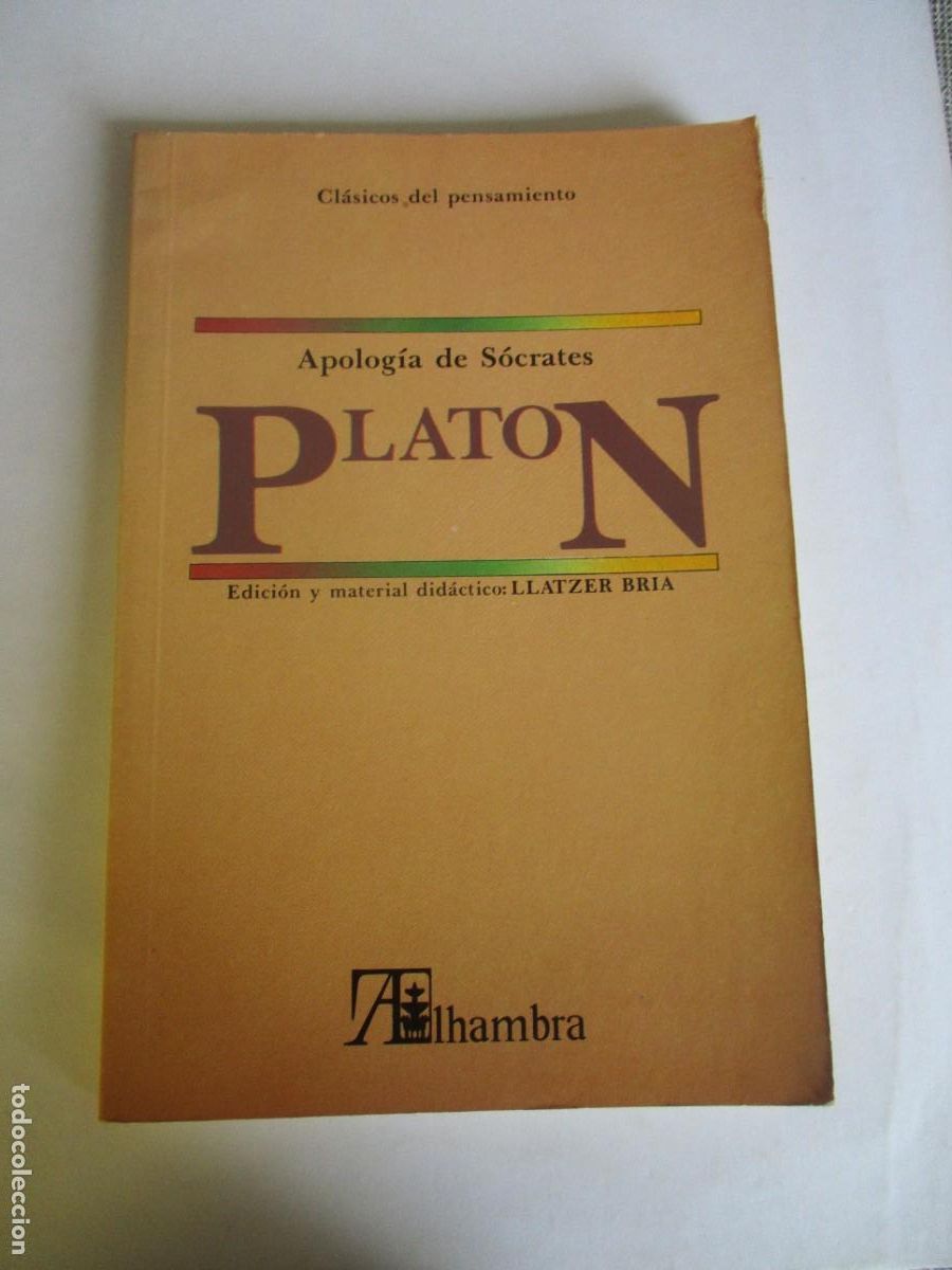 Libros de segunda mano: PLAT&Oacute;N Apolog&iacute;a de S&oacute;crates W29204 - Foto 1